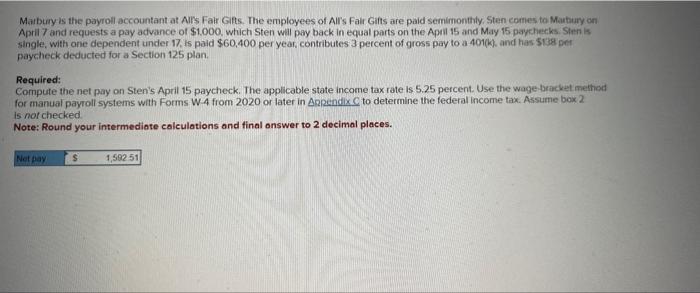 wage bracket method for manual payroll systems with form w-4 from 2020