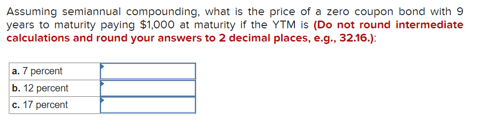 1. 2. 3. 4. 5.6. 7. Assuming semiannual compounding, what is the
