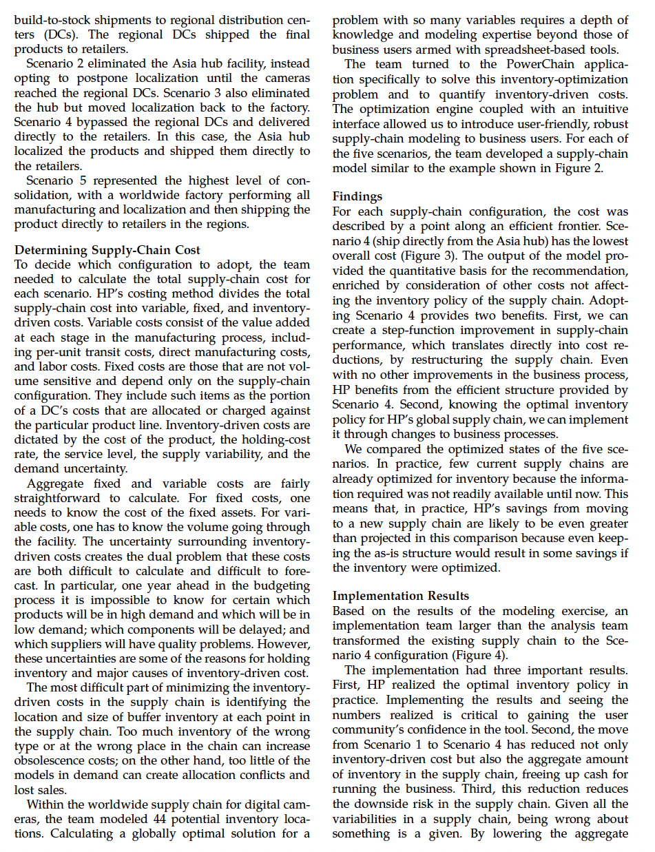 and Figure 4. Thanks! Optimizing the Digital Camera Business Digital imaging is