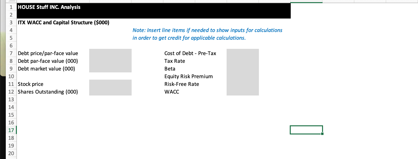 4, provide your final recommendation to Ms. Camton as to whether $62.5