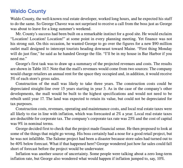 Waldo County Waldo County, the well-known real estate developer, worked long