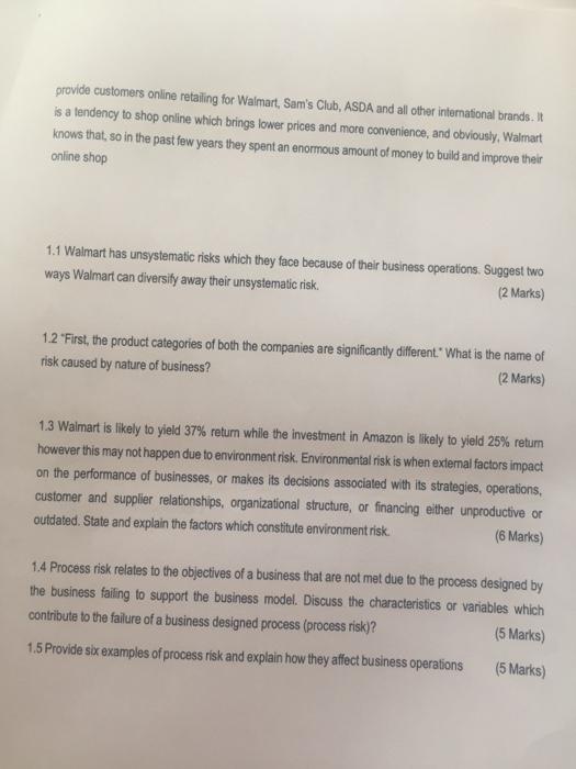 reasons. First, the product categories of both the companies are significantly different.