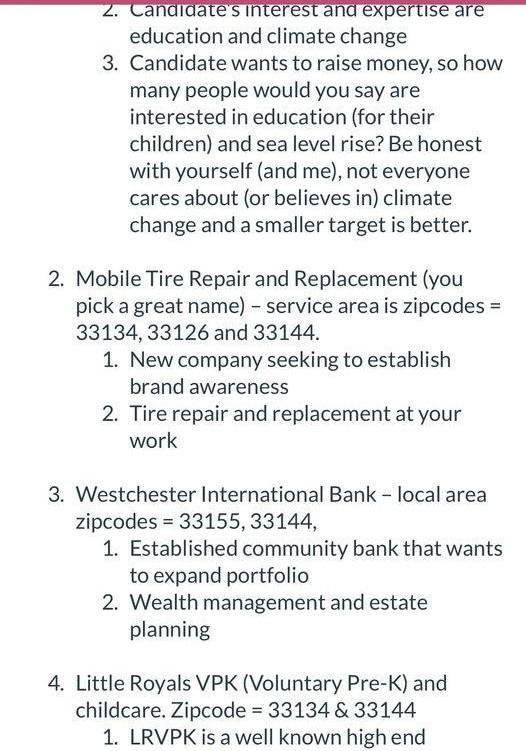 product. You will need to define both demographics and psychographics. You can