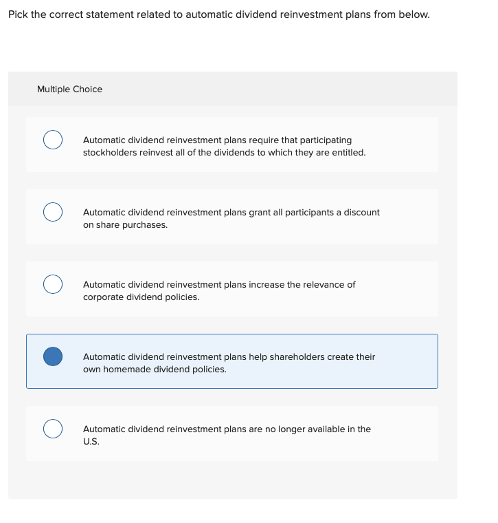 existing shares of its stock on the open market 0 company issuing