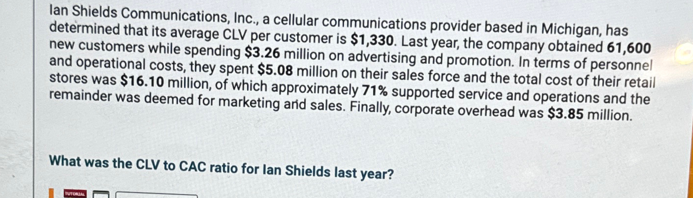  Ian Shields Communications, Inc., a cellular communications provider based in Michigan,