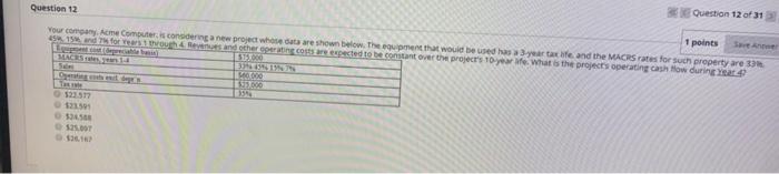 that will produce cash inflows of 52.100 a year for 4 years.