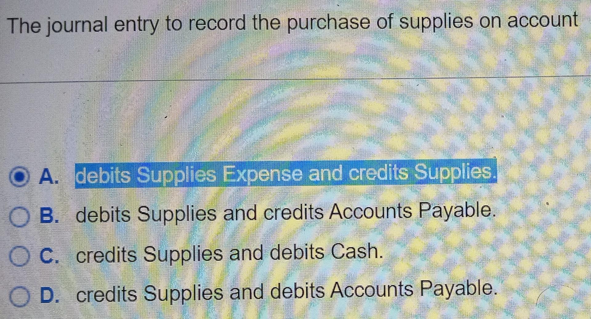 OB. Revenues are increased by credits. O C. Assets are increased by