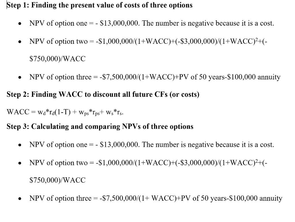 Problem: Your boss believes the company's power plant is producing too much