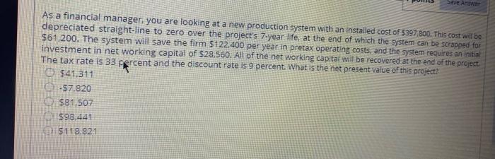 is accepted. has previously been incurred and cannot be changed. O is