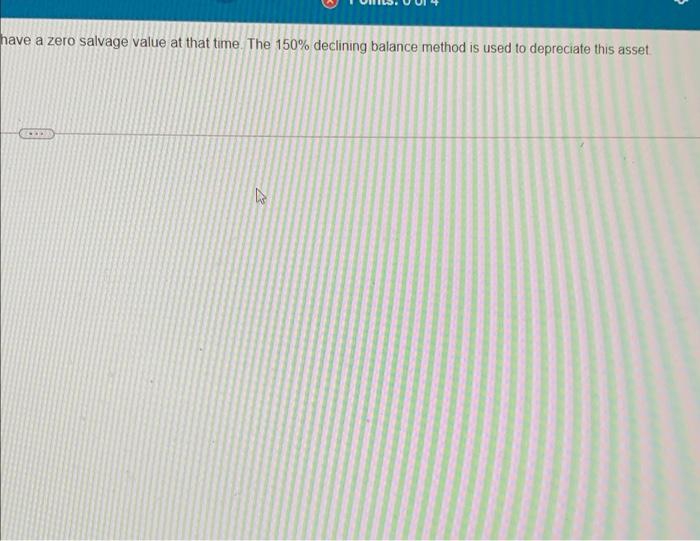 $24.460 and an estimated service life of seven years. It a. What