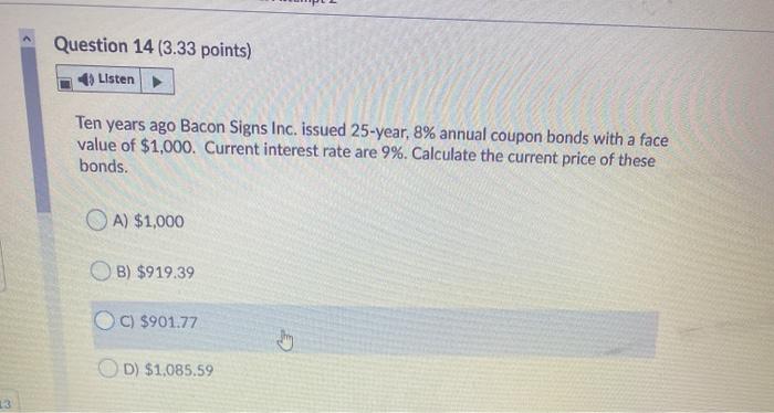 determine the interest paid each compounding period, we take the advertised annual