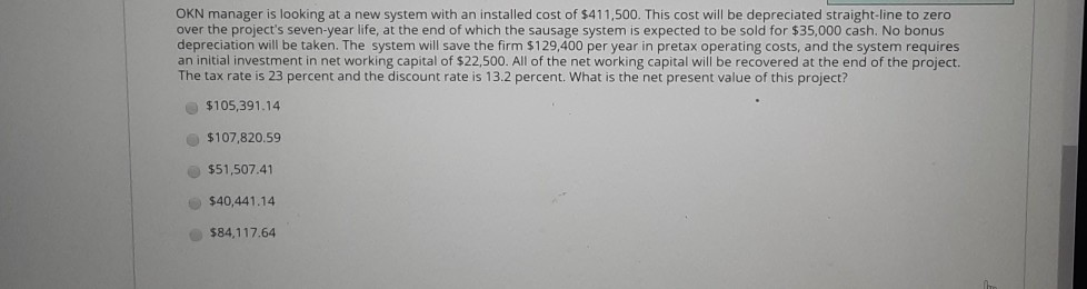 OKN manager is looking at a new system with an installed