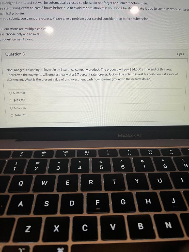  r midnight June 1, test set will be automatically closed so