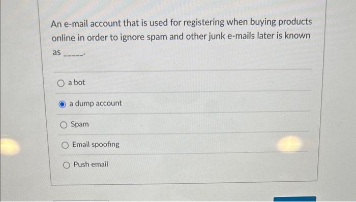 standards knowledge delivery communication satisfaction An e-mail account that is used for