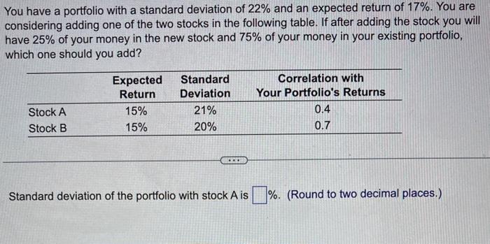 the same as the first.thank you! You have a portfolio with a