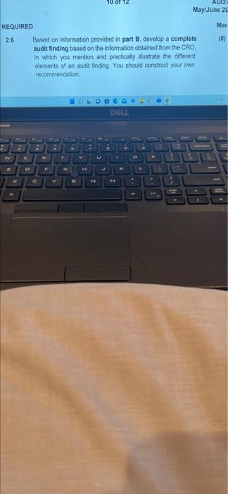 risk management unit (RMU) and appointed a chief risk officer (CRO) to