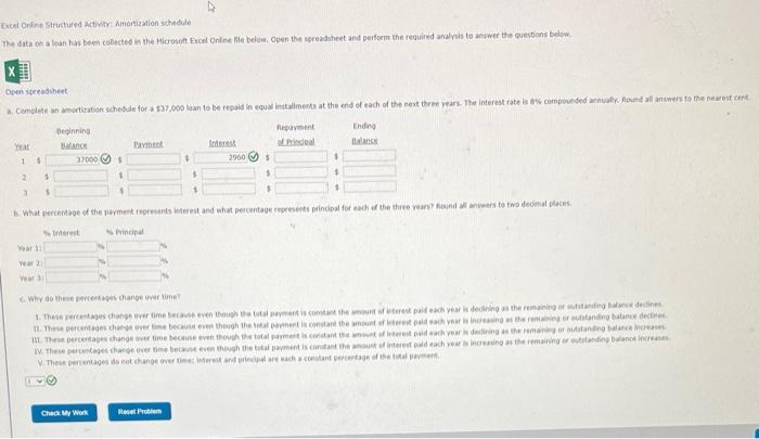 cuct ondine Structured Activity Amentization schedele The data on a laan