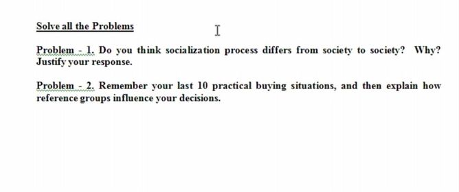 I need the explained answer of these problems. Solve all the Problems