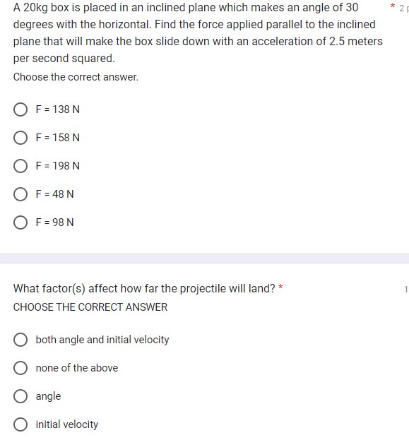 THE CORRECT ANSWER O will fall downwards with constant acceleration O will