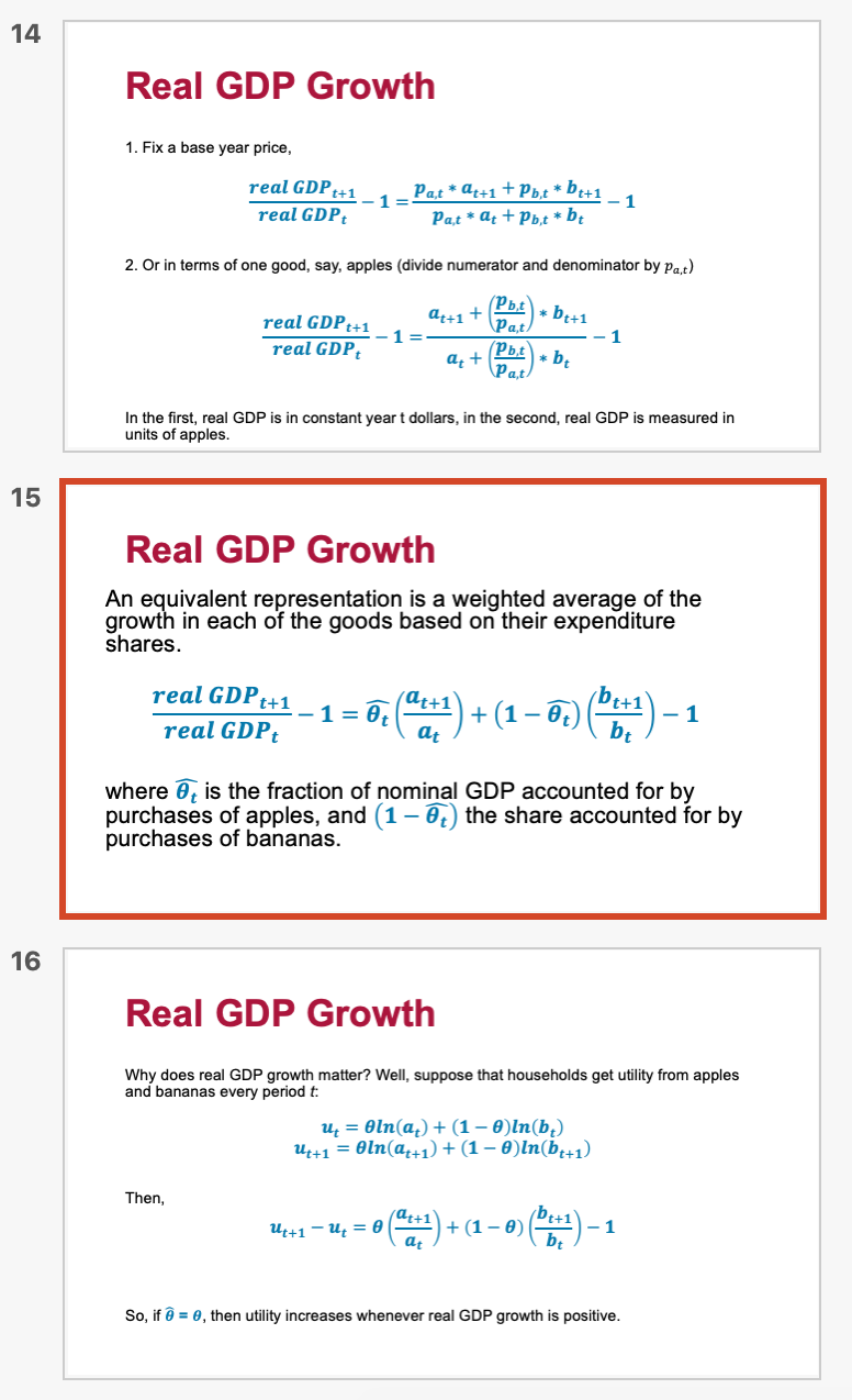 As for the first question, there are three ways to measure real