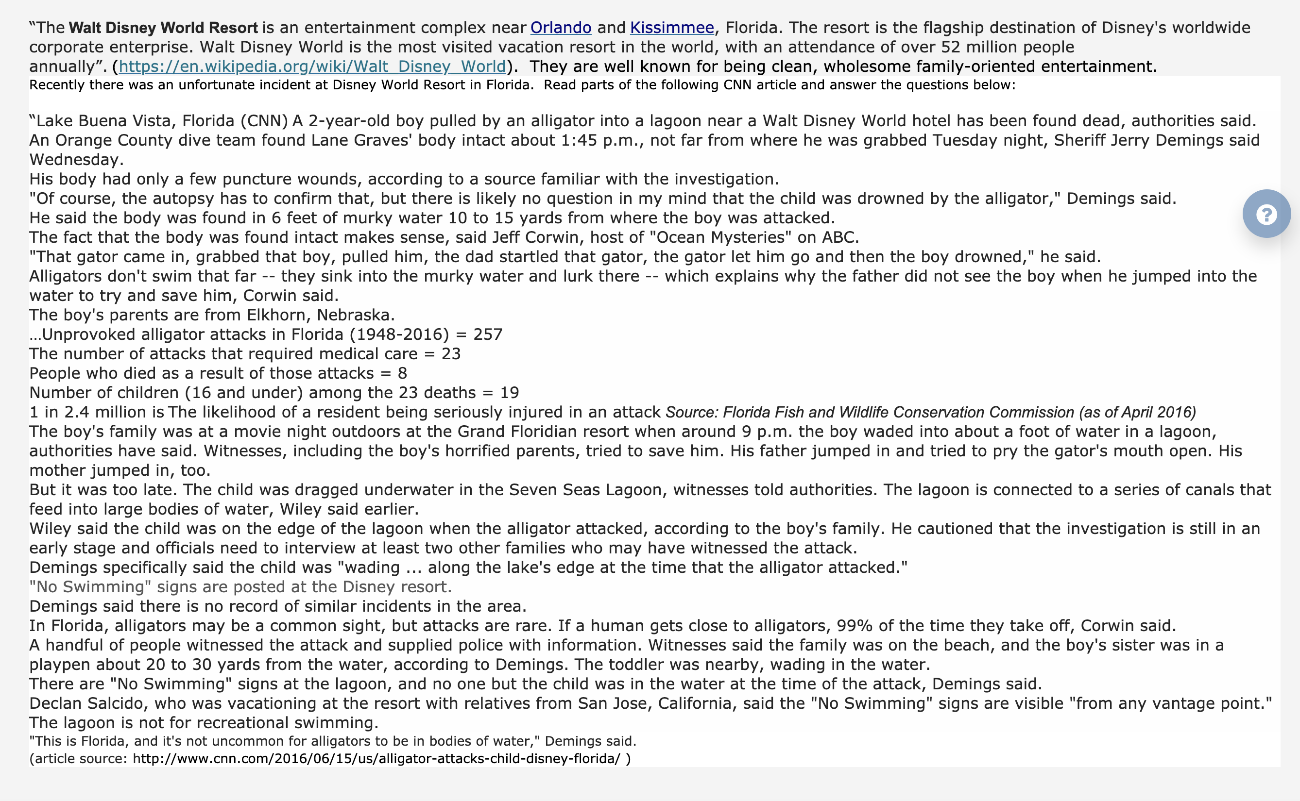 Hello! Please help me solve following questions: FromDisney's perspective, why did they