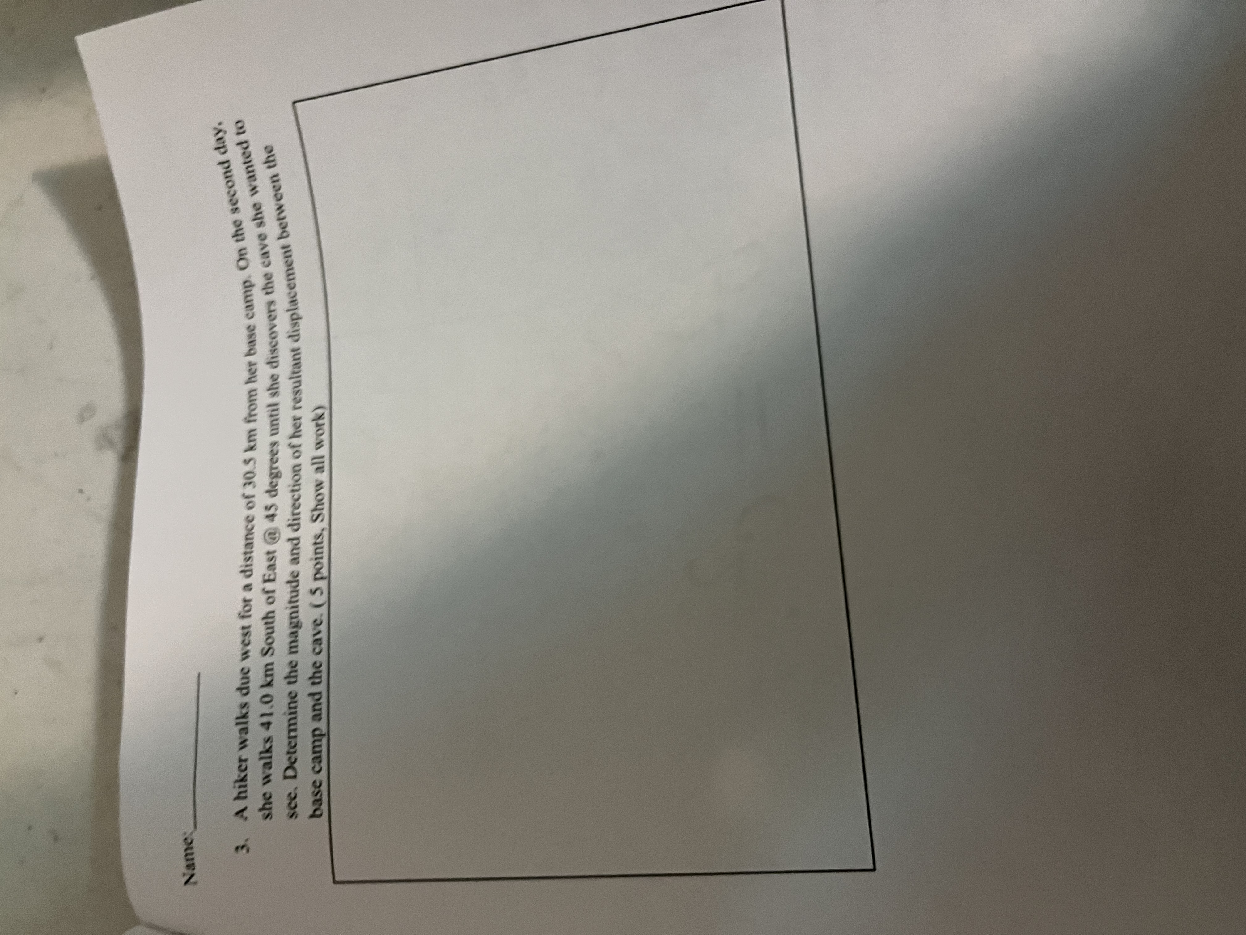 a magnitude of 30 units. Vector B is perpendicular to vector A