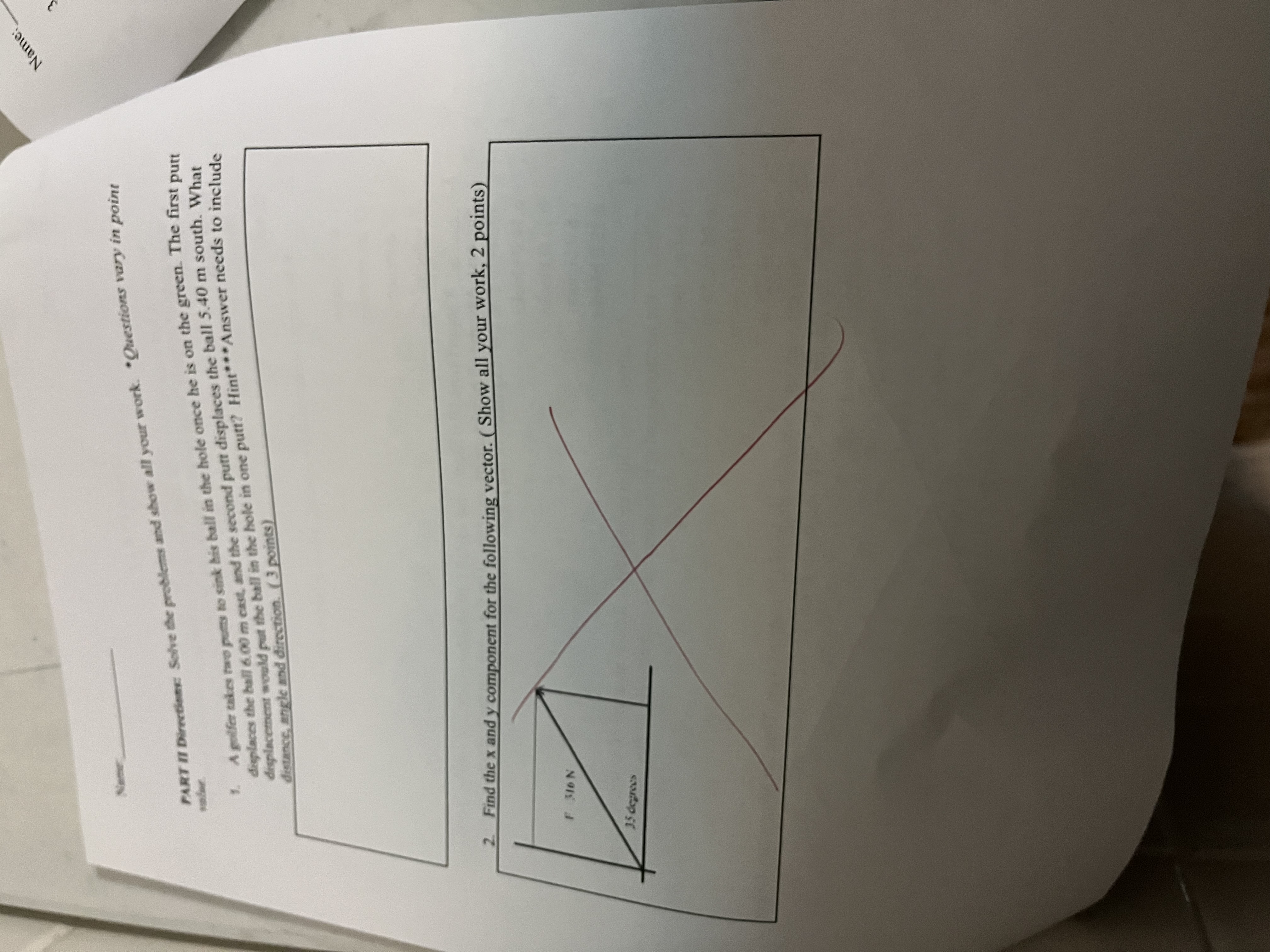 and has a magnitude of 40 units. What would the magnitude of