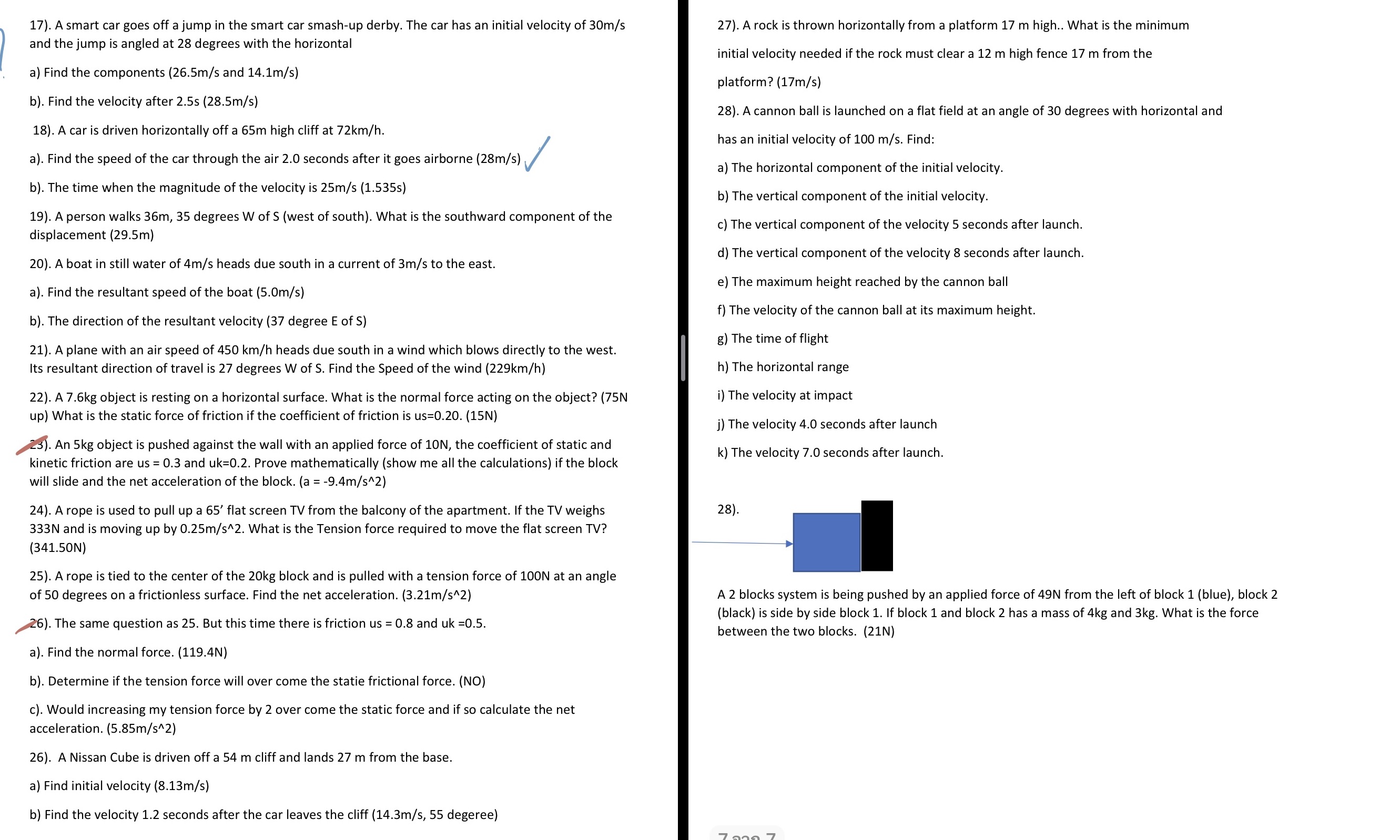 Please explain the solution along with the answer. 17). A smart car