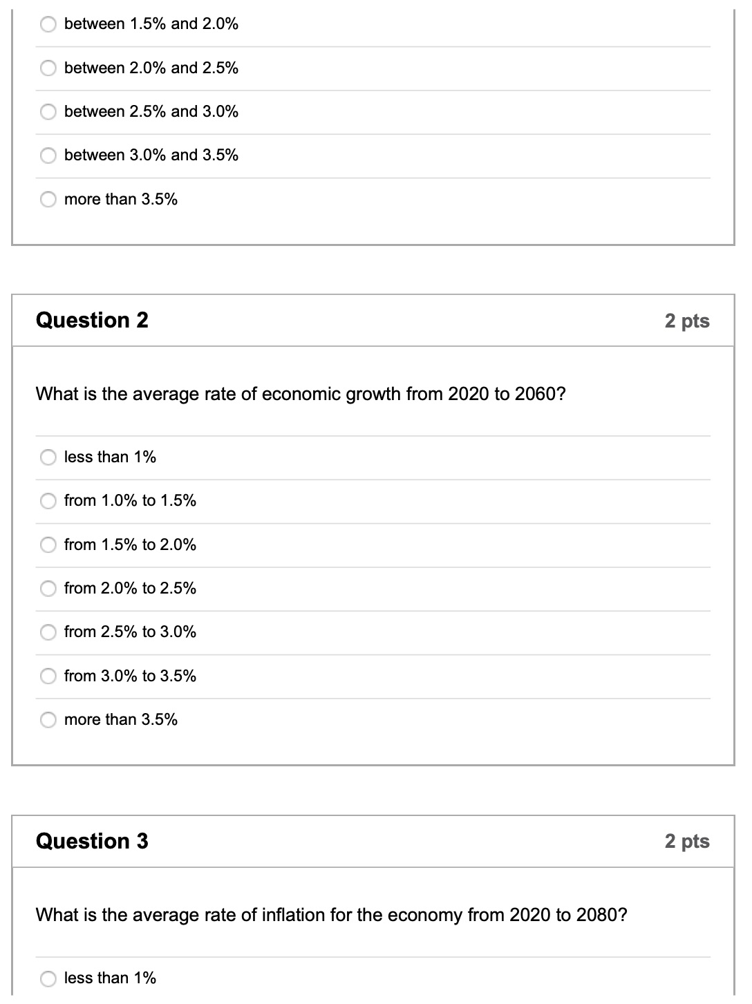 3 questions. Population Workers GDP Nominal year (millions) (millions) Deflator GDP CPI