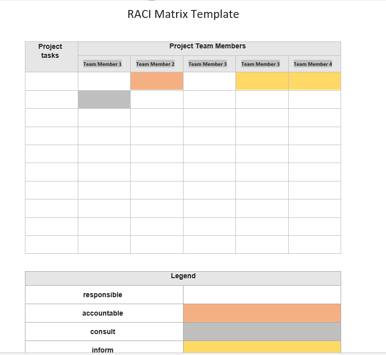 [Text] Project Organisational Chart Template 3 [Text] 3 [Text] Q [Text] [Text]