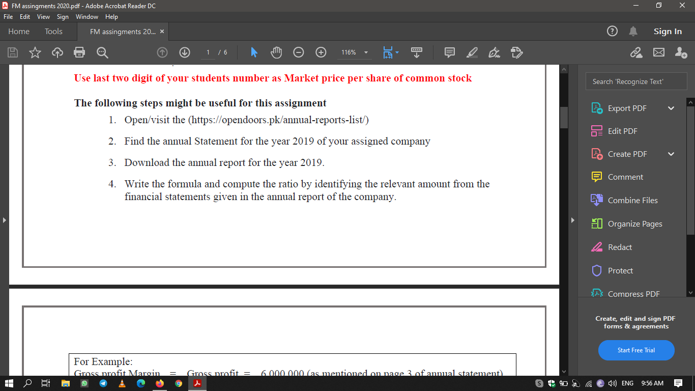Edit View Sign Window Help Home Tools FM assingments 20... x ?