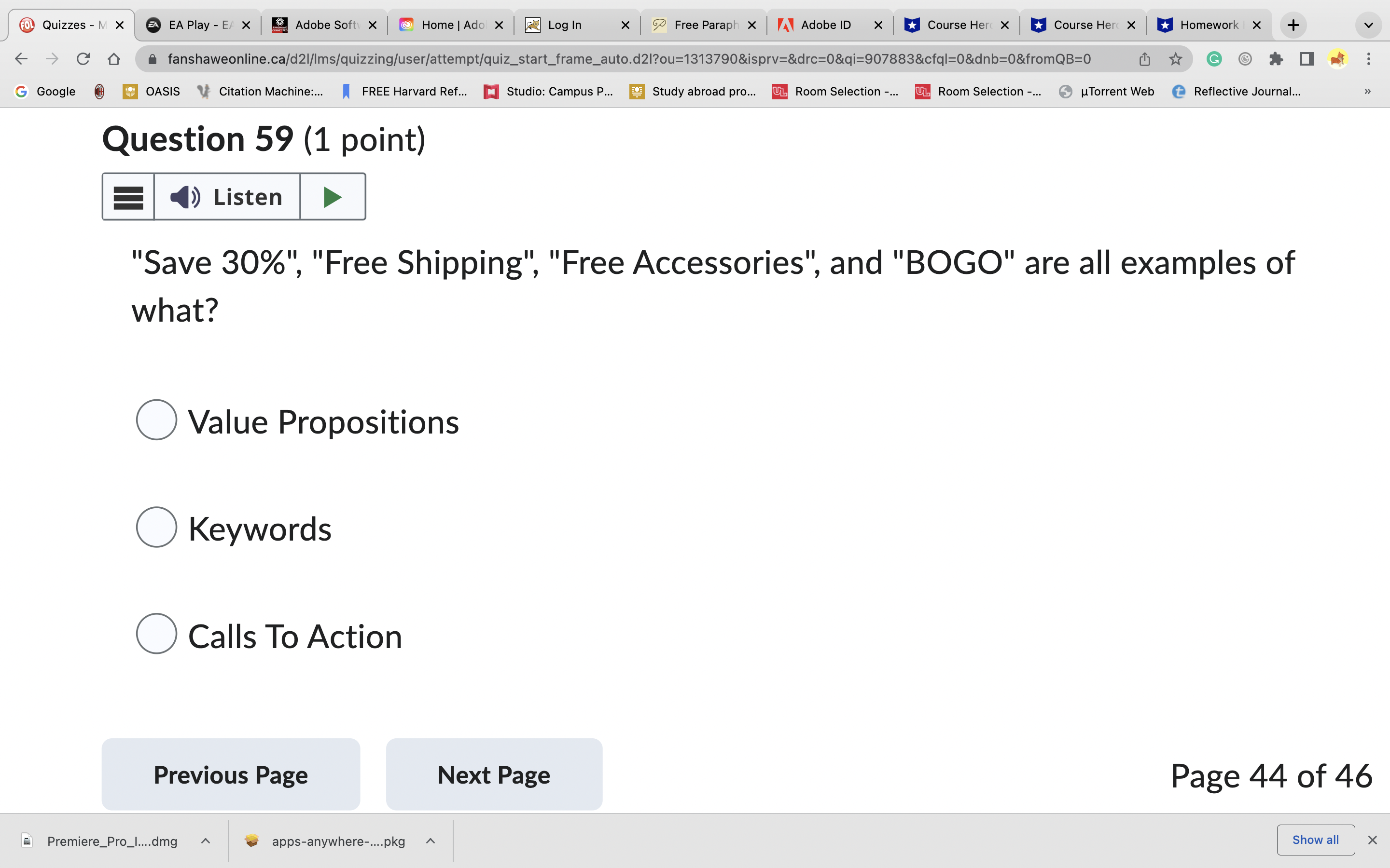 FOL Quizzes - M X EA Play - EA X Adobe