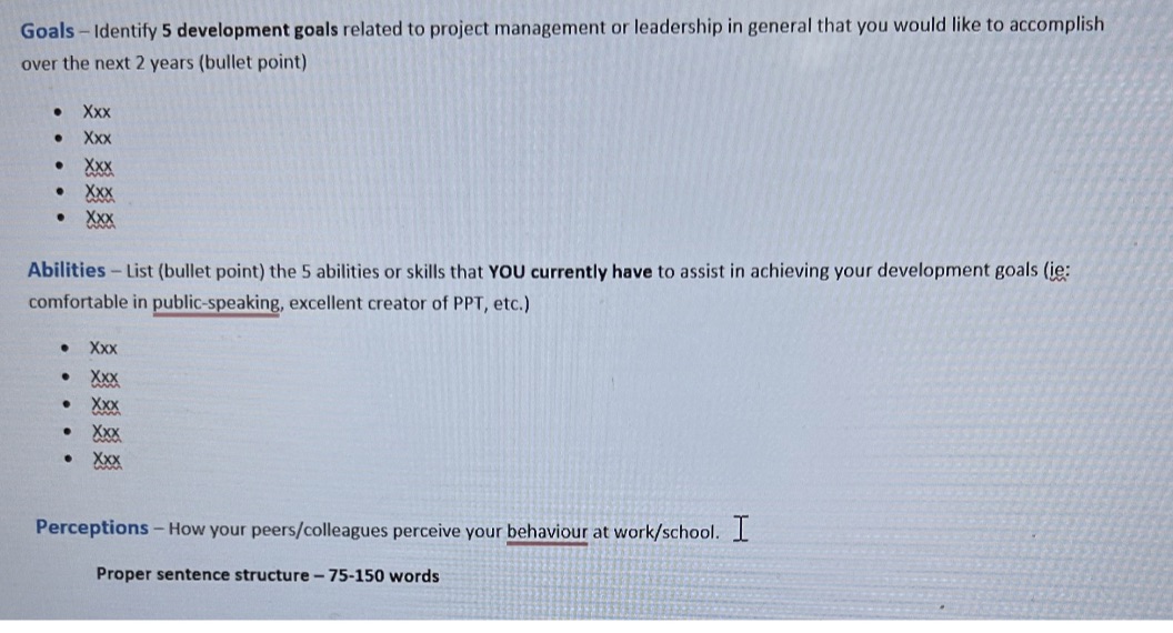 Please provide me proper answer as required in this questions. Goals -