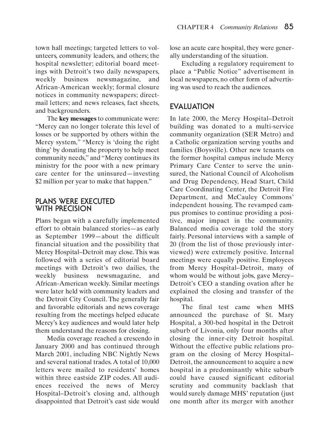 trimmed whatever fat there was from the he althcare system. In 1997,