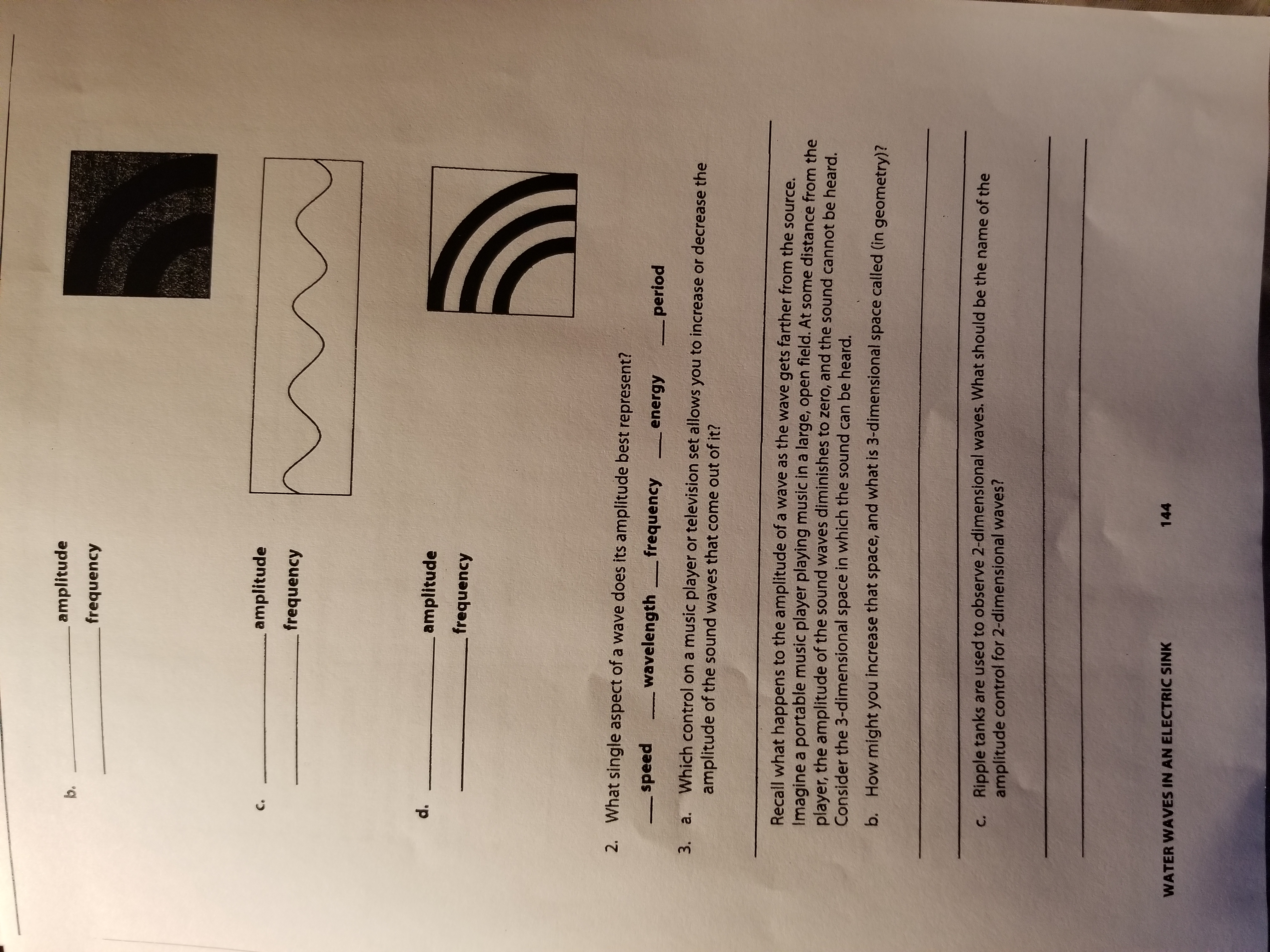 To observe and control waves in a ripple tank simulation to learn