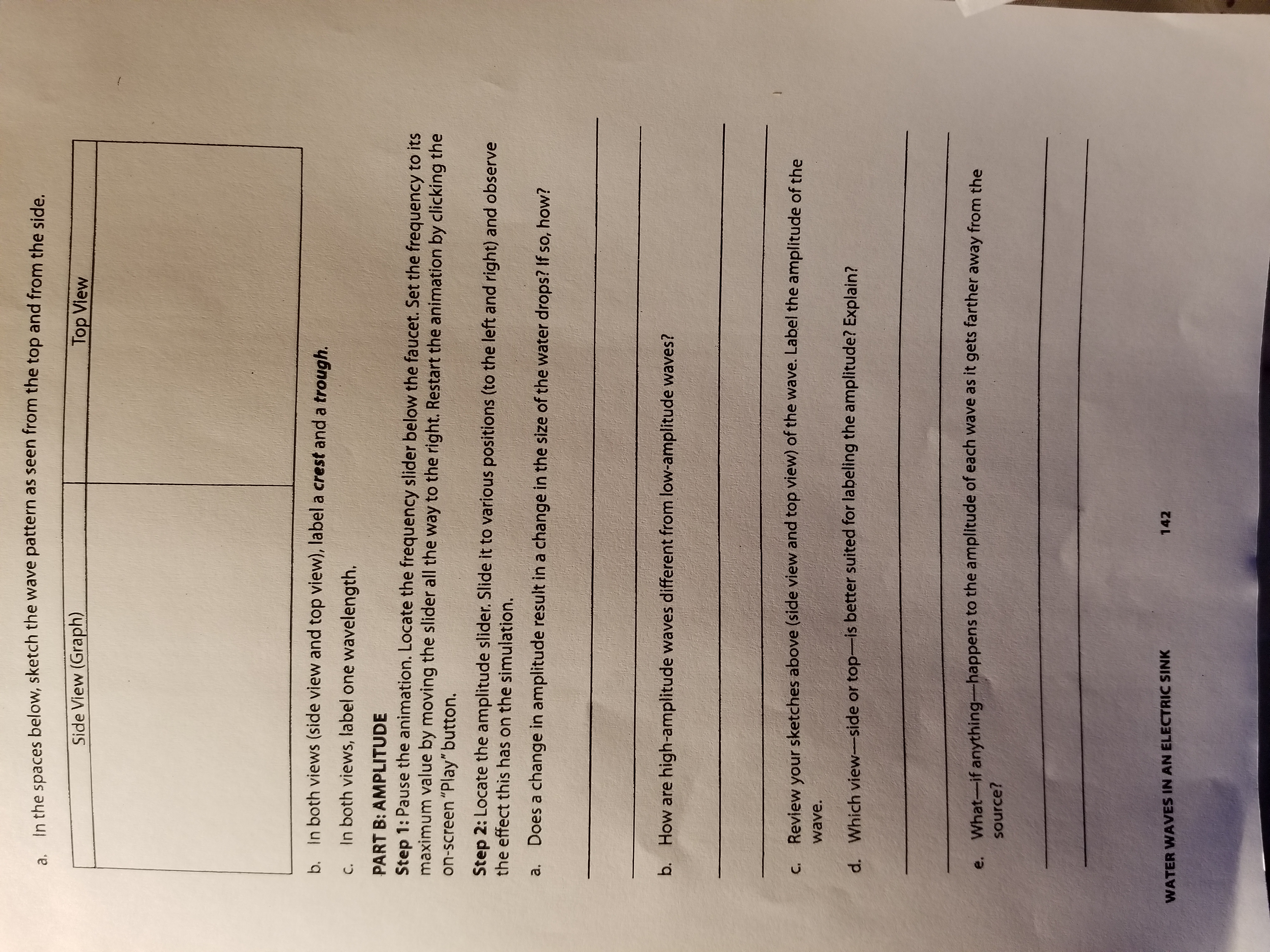 the basics of wave mechanics Apparatus computer PhET simulation, "Wave Interference" (available