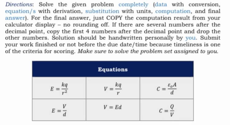 Direction: ANSWER IN PAPER PLEASE THANKS MUCH. Directions: Solve the given problem