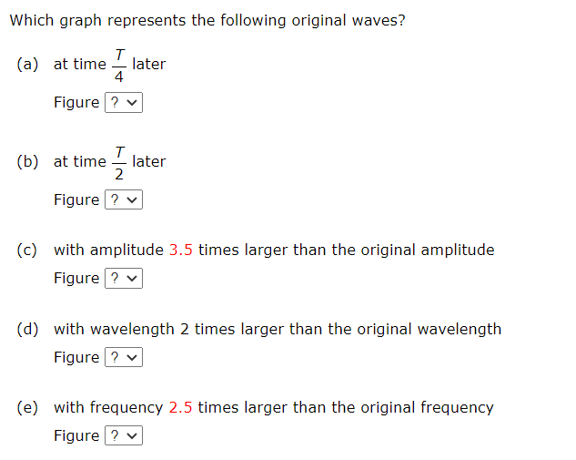 the wave number for this wave (in rad/m). rad/m (c) Write an