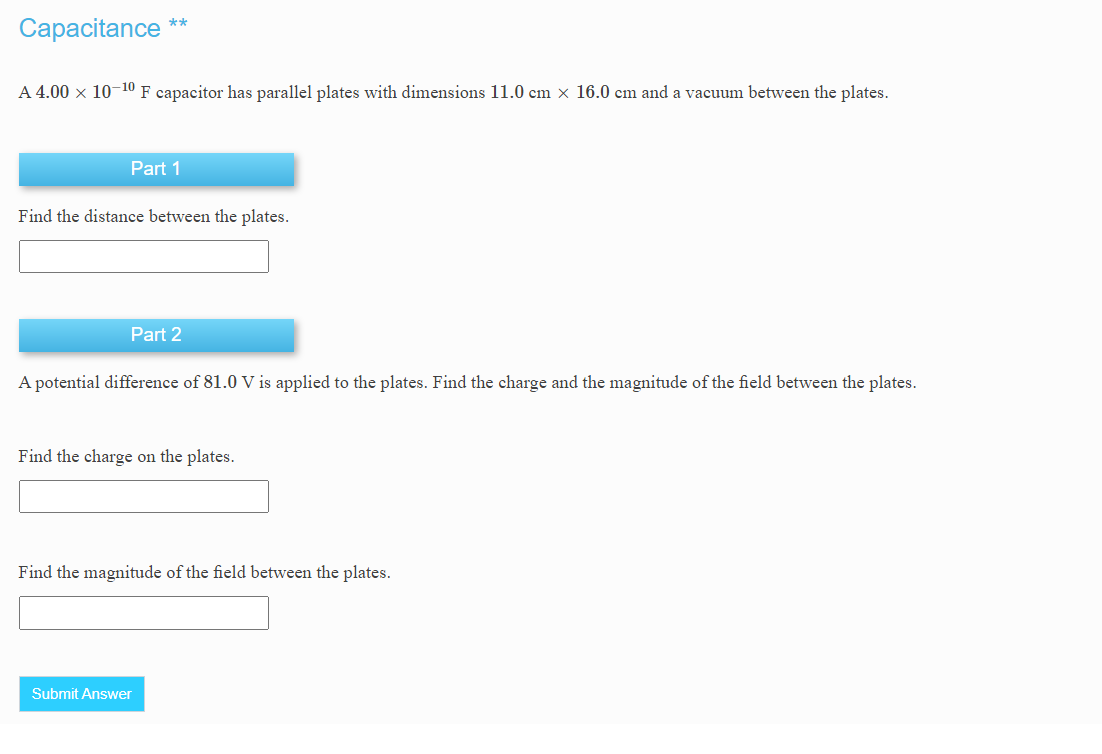 X 10'2 NC, directed vertically downward. Part 1 If we adopt the