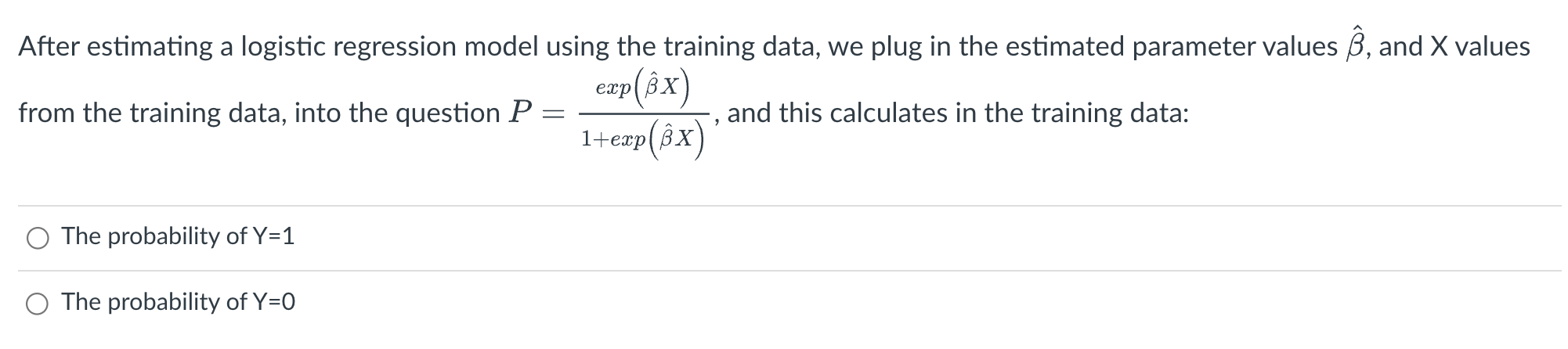 Subject: Marketing Analytics II - Targeting and Logistical Regression (Part II)Q1. After