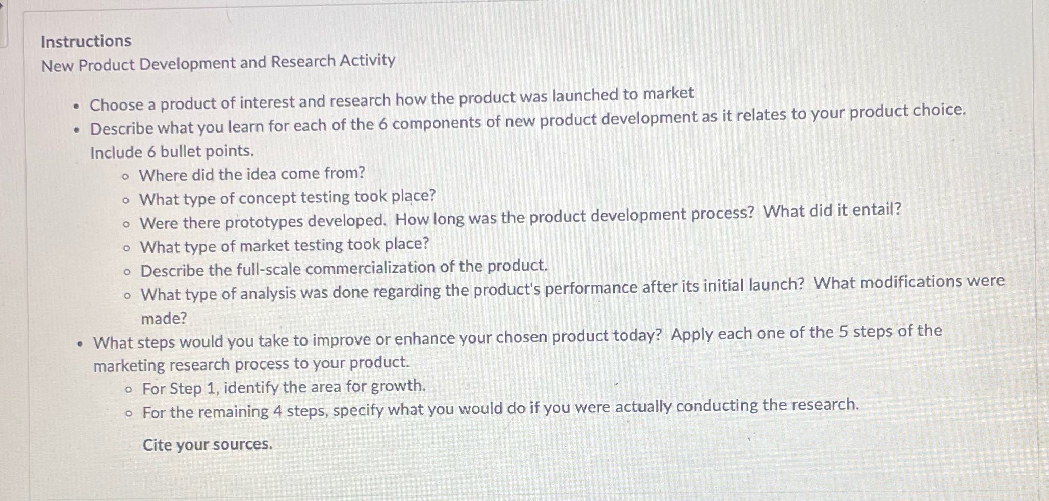 Doesn't have to be long, just answer questions! Can be any product