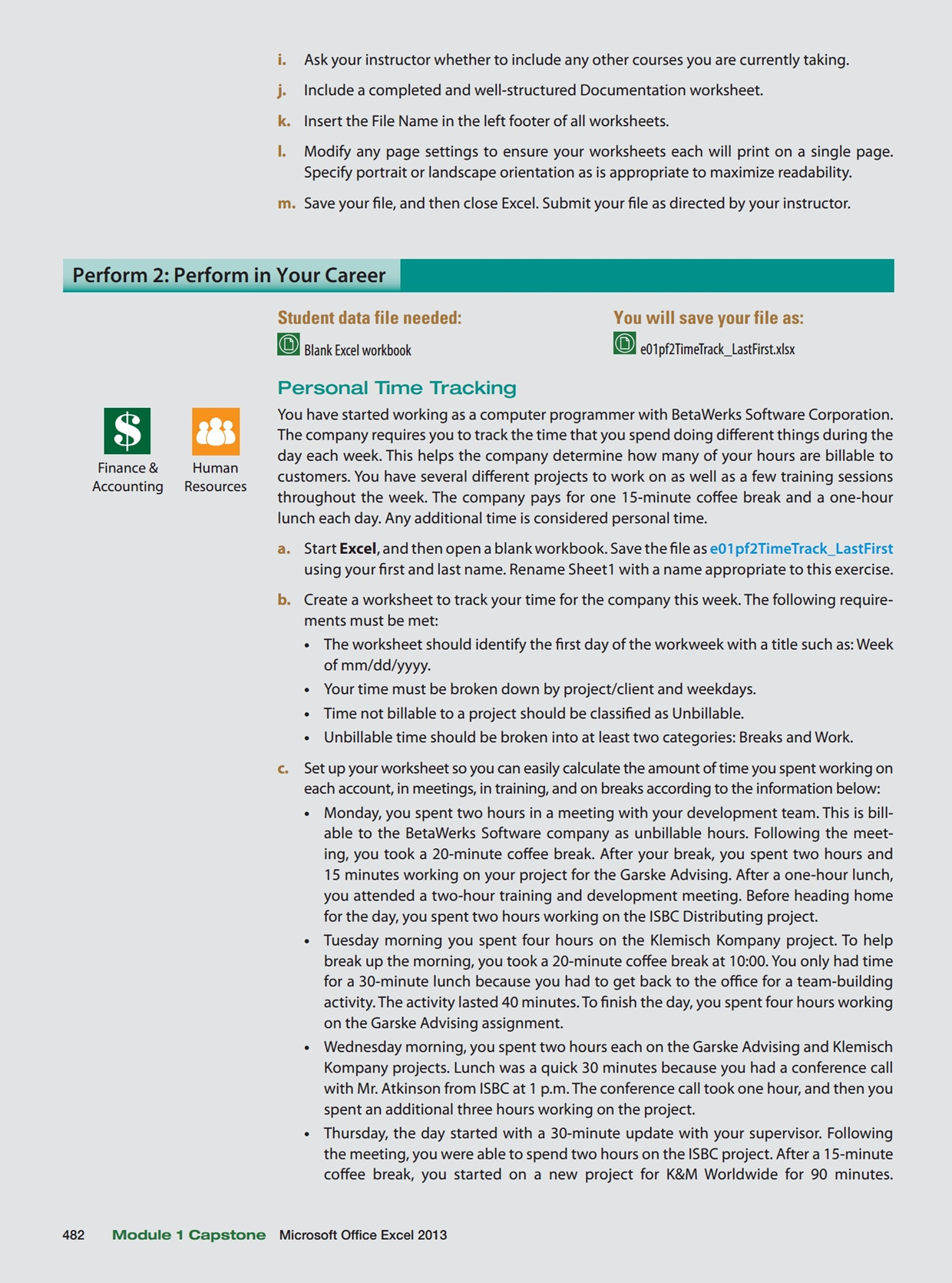  Ask your instructor whether to include any other courses you are