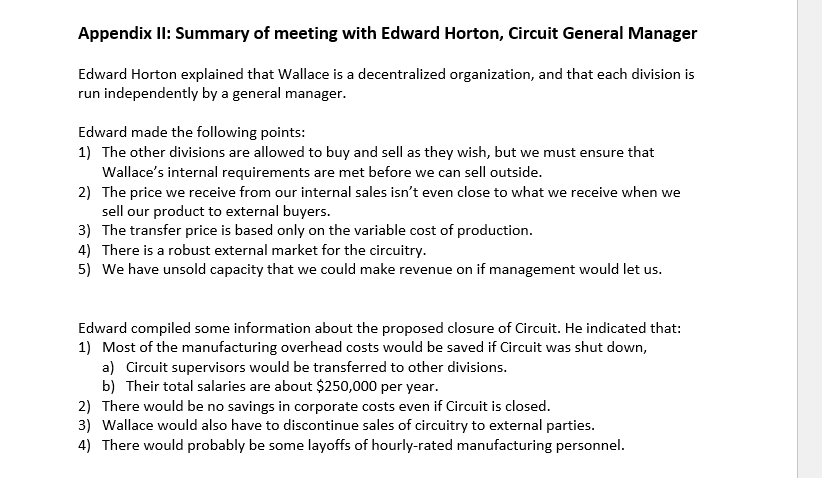 Application Case Instructions 1} Summarize your analysis and recommendations in no more