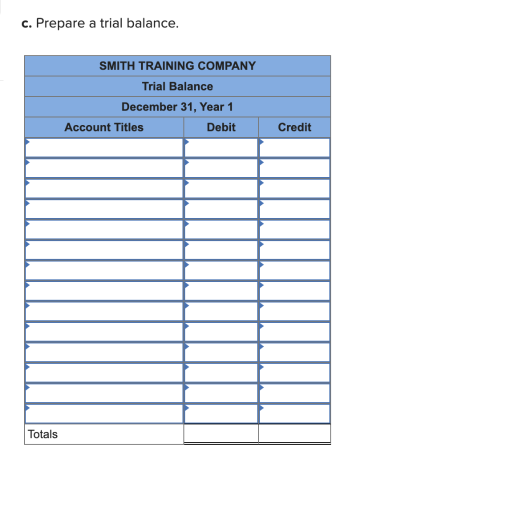 : January 30 Established the business when it acquired \$49,000 cash from
