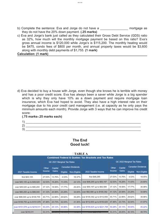 the sentence: For Financial Statement reporting purposes, a) It does not matter