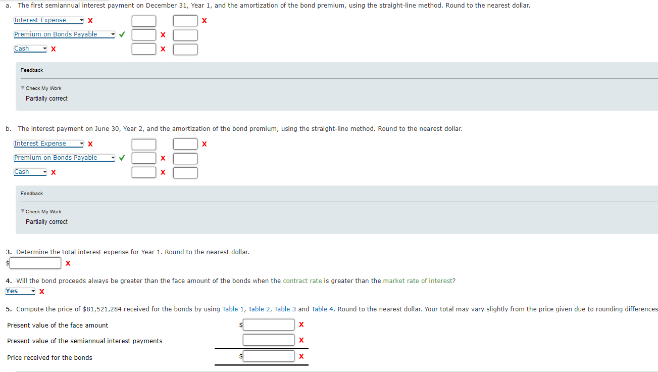 Bonds Payable Transactions payable semiannually on December 31 and June 30 .