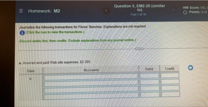 Hanson Company has the following information for the year ended December 31,