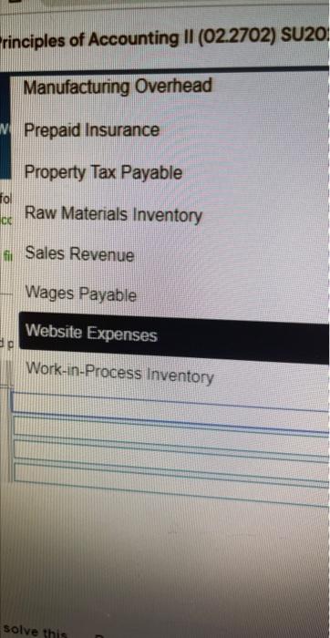 to prepare a schedule of cost of goods manufactured and an income