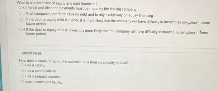 a. sale of inventory for cash b. sale of inventory on credit