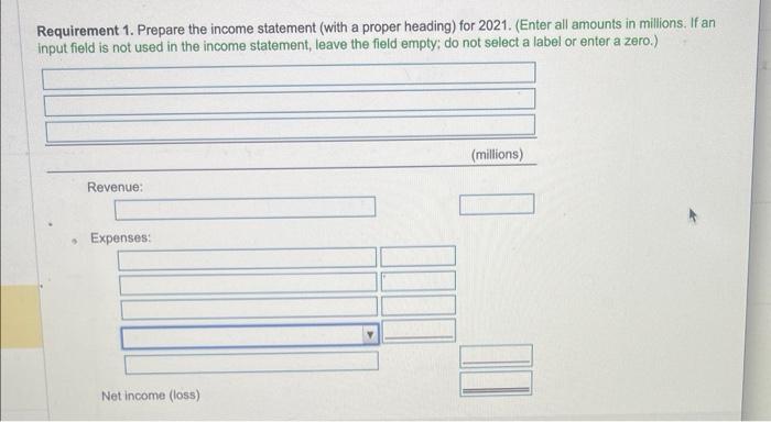 I can follow along with future problems! (: During 2021 , Nance